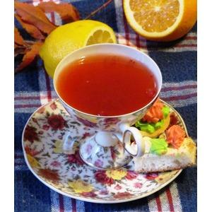 Клюквенный чай с цитрусовыми