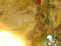 Курица под  молочным соусом с яблоками и карри ингредиенты