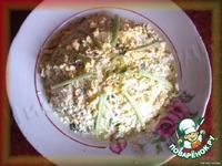 Весенний салат с ревенем ингредиенты