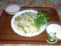 Рис с зеленым горошком ингредиенты