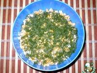 Крабовый салат с рисом и укропом ингредиенты