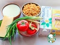 Лазанья с курицей и соусом Бешамель ингредиенты