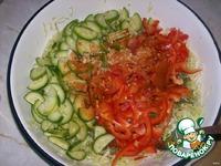 Простецкий овощной салат ингредиенты