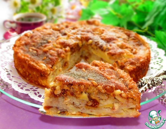 Рецепт: Сицилийский яблочный торт