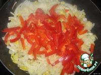 Блинчики с курицей и овощами в сливочно-сырном соусе ингредиенты