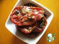 Вяленые томаты с рикоттой ингредиенты