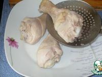 Куриные ножки в ажурных чулочках ингредиенты