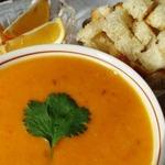 Чечевичный суп с пореем и овощами