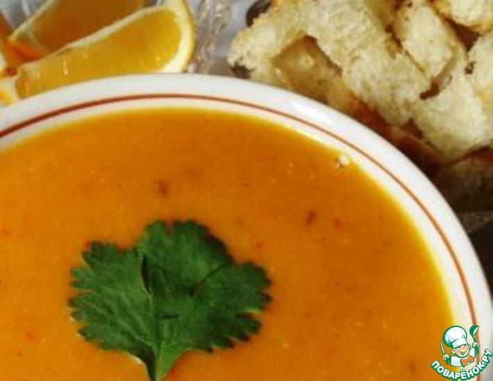 Рецепт: Чечевичный суп с пореем и овощами