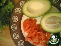 Салат из авокадо и форели ингредиенты