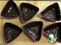 Шоколадные корзиночки с творожным кремом и цукатами ингредиенты