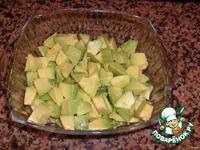 Салат из авокадо с пальмито ингредиенты