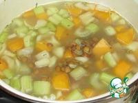 Постный тыквенный суп-пюре с чечевицей ингредиенты
