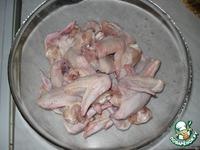 Крылышки куриные "Гости на пороге" ингредиенты