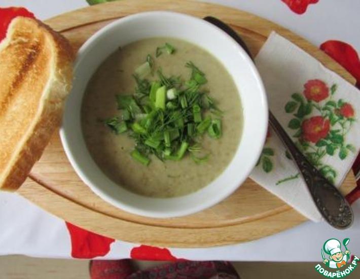 Рецепт: Чечевичный крем-суп с кокосовым молоком