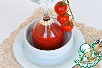 Рецепт: Холодный томатный суп