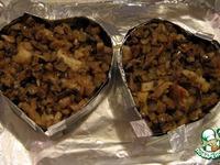 Рыбно-грибное сердце с рисом и креветками ингредиенты