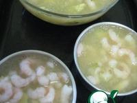Холодный    террин   с   креветками   и   авокадо ингредиенты