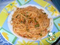 Спагетти на итальянский манер ингредиенты