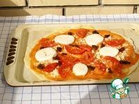 Пицца с моцареллой и беконом ингредиенты
