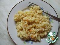 Рис с морковкой ингредиенты