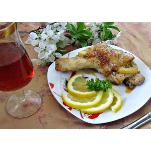 Cosce di pollo con il limone/куриные ножки с лимоном