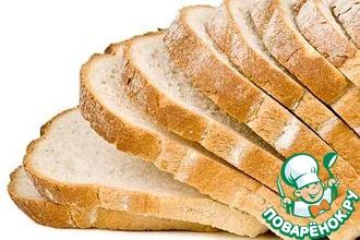 Рецепт: Белый хлеб
