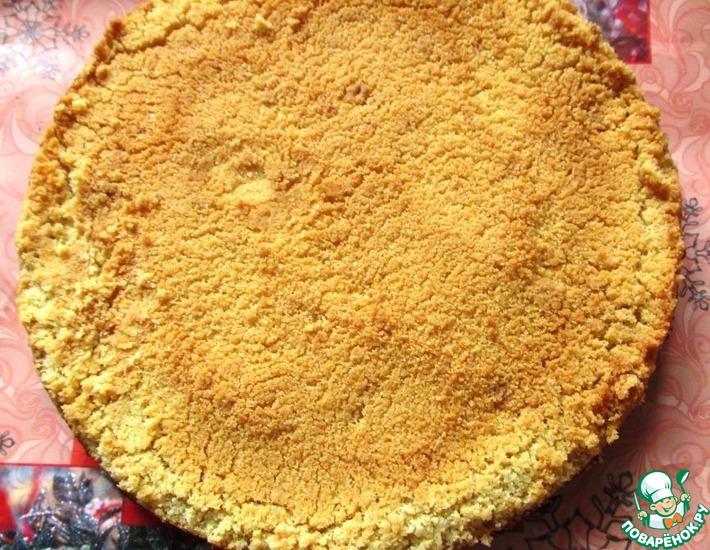 Рецепт: Рассыпчатый лимонный пирог