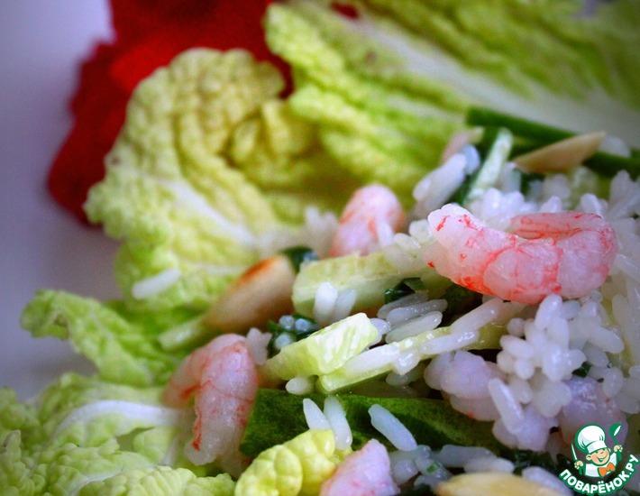 Рецепт: Тайский салат с рисом