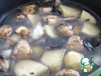 Картофельно-грибной крем-суп ингредиенты