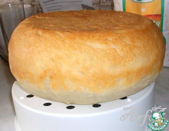 Рецепт: Домашний белый хлеб в мультиварке