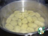 Картофельные ньокки с грецким орехом ингредиенты