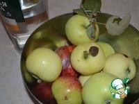 Яблочная настойка ингредиенты