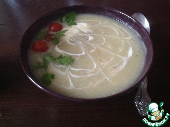 Бархатный суп из цуккини от поваренка Нина-супербабушка
