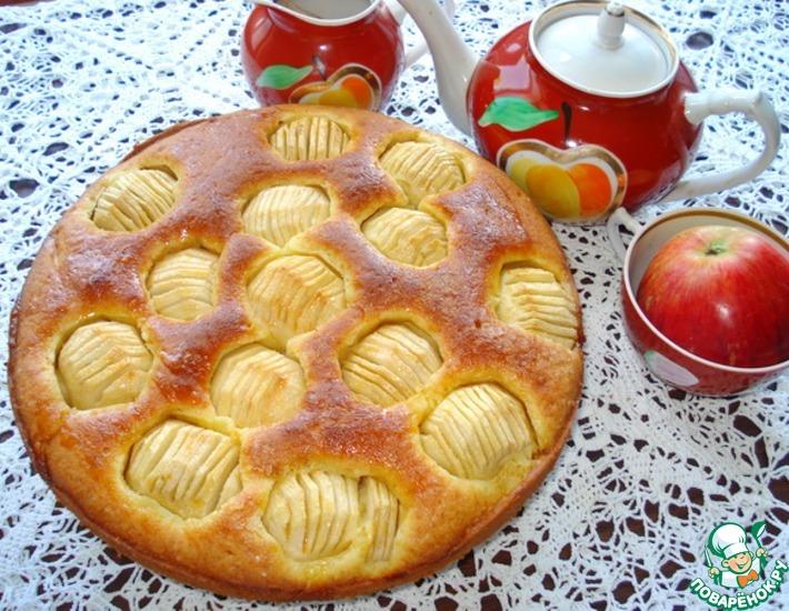 Рецепт: Пирог с яблоками Восхитительный-2
