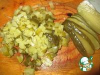 Салат овощной с курицей и фисташками ингредиенты
