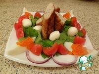 Тёплый салат По-щучьему велению ингредиенты