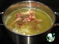 Суп из гороха Орегон и копченых ребрышек ингредиенты