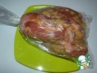 Свинина прессованная, приготовленная в ветчиннице ингредиенты