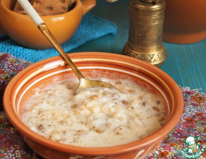 Рецепт: Йогуртовый суп по мотивам Эль-Рашуф