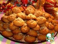Греческое рождественское печенье Меломакарона ингредиенты