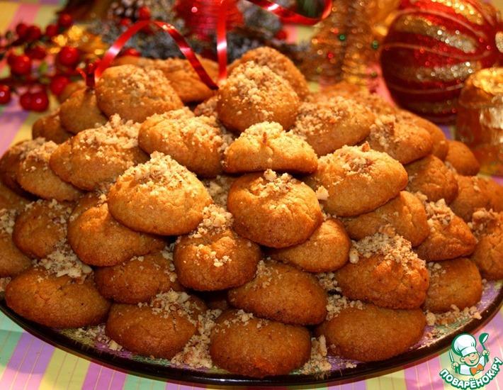 Рецепт: Греческое рождественское печенье Меломакарона