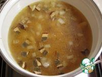 Нежный суп-пюре из фасоли с зелеными клецками ингредиенты