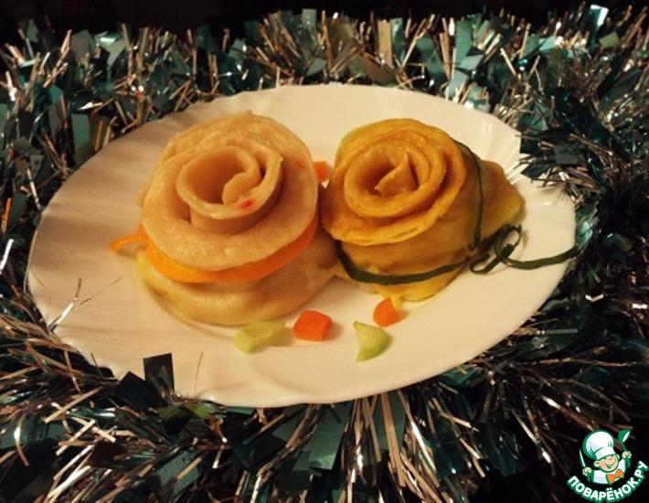 Рецепт: Новогодний картофельный подарок