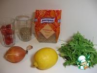 Салат чечевичный с чатни из манго ингредиенты