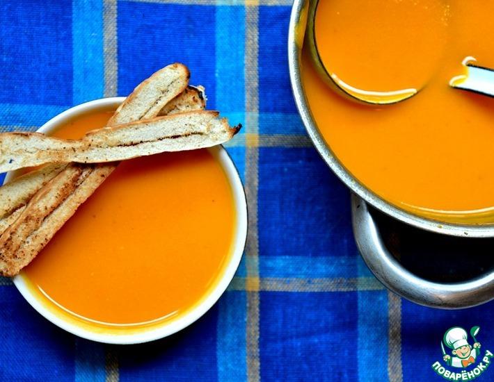 Рецепт: Оранжевый суп