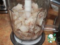 Рыбный рулет с рисом, баклажанами и маринованными огурцами ингредиенты
