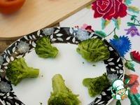 Салат из брокколи с зеленой заправкой ингредиенты