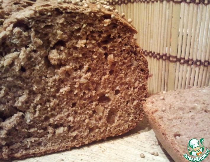 Рецепт: Хлеб а-ля Бородинский из хлебопечки