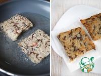 Имбирные рисовые кексы с лососем ингредиенты